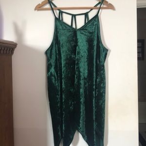 Charming Charlie Crushed Velvet Top